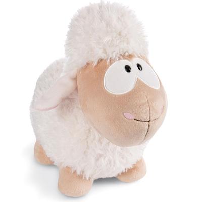 NICI Woolly Gang Sheep Plush 22cm Toy, White, Standing,