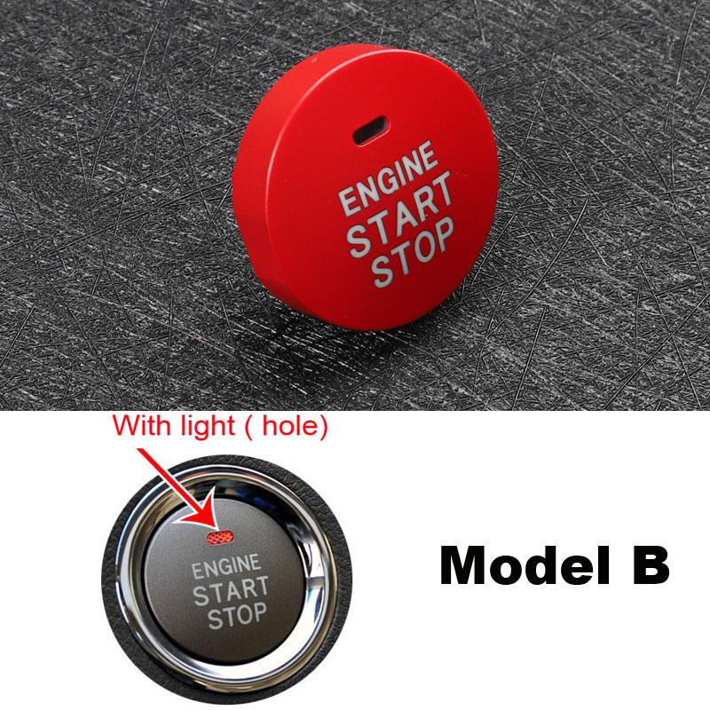 New Styling Start Stop Engine Push Switch Buttons Cover for TOYOTA Corolla Camry Rav4 C-HR Prius GT86 Yaris Interior