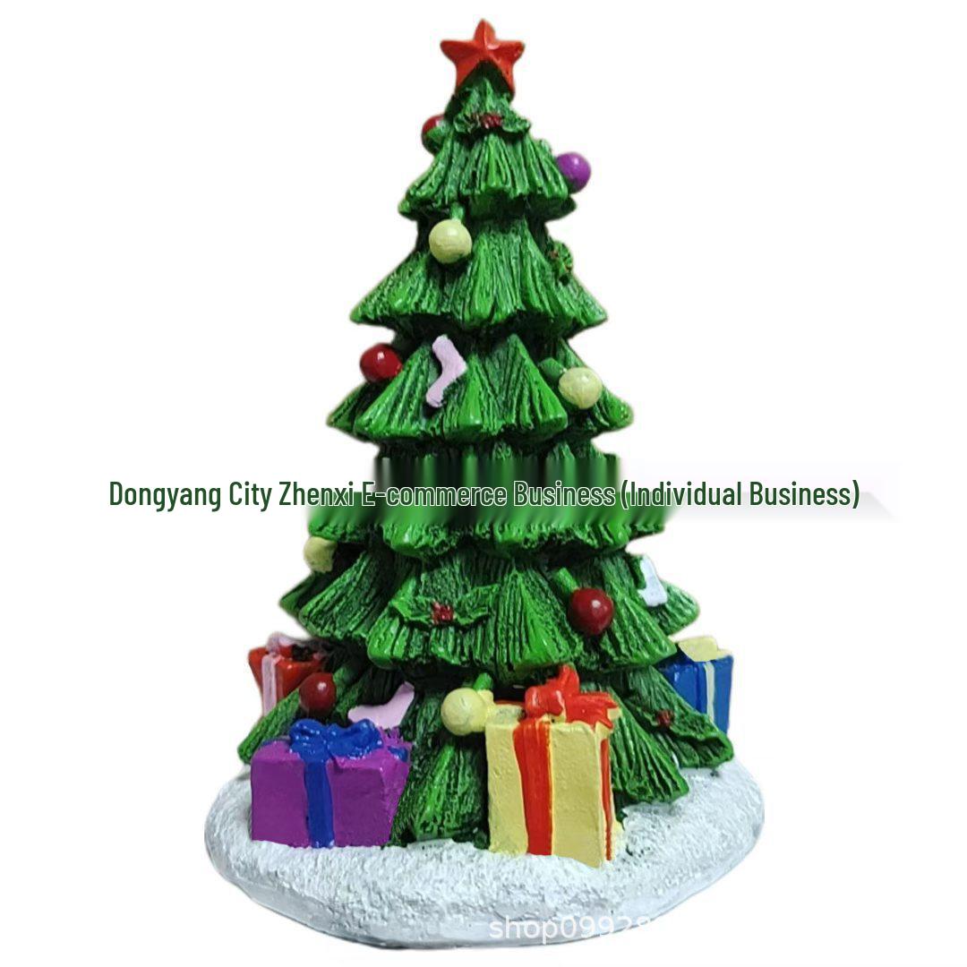 New Style Fish Tank Christmas Tree Ornament: Festive Handcrafted Decoration