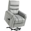 Relax Massage Armchair Lift Armchair with Electric Recline Up To 135 Degrees Remote Control and 8 Massage Zones Upholstered In Velvet and Padded