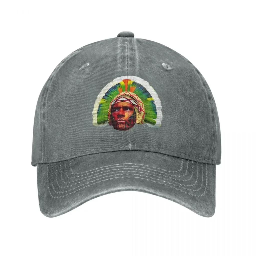 Modische Alex Pereira Baseballkappen für Unisex Damen Baumwolle Poatan Chama Truckerhut Kopfbedeckung Verstellbar