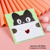 Deluxe Mini Birthday Card with Cute Cartoon Animals and Handwritten Blessings