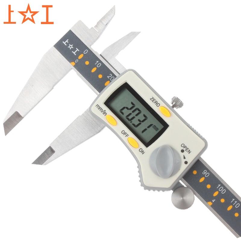 ShangGong 0-200mm 0.01mm Stainless Steel 3-Button Digital Caliper