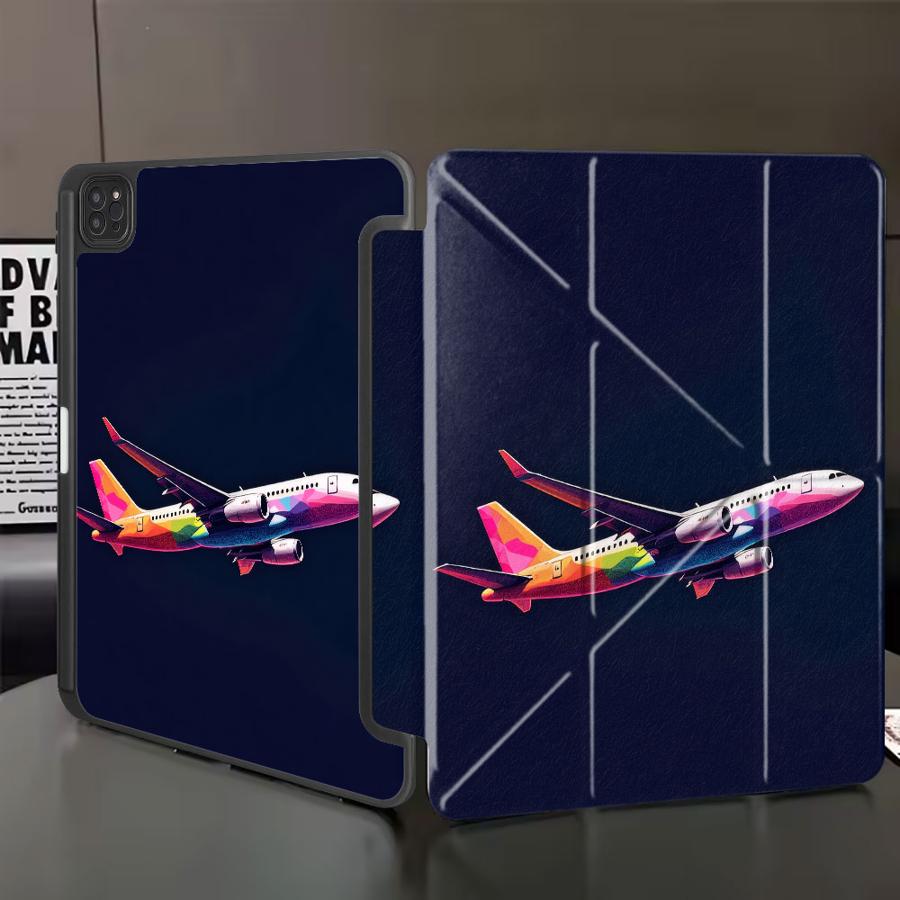 

Чехол-планшет Neon Night Jet для iPad Mini 6 7 Pro 11-го 10-го 9-го 8-го 7-го 12,9-дюймового Pro 2025 Air 4 5 M3 M2 1 2 M4 11-дюймовый Держатель iPad Mini 7 8.3