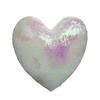 Pillowcase Ultra Soft Heat Transfer Printing Home Decoration Double Color DIY Sequins Love Heart Shape Pillow Cushion Cover for Sofa