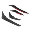1 P  Front Bumper Side Spoiler Aerodynamic Left Right Front Bumper Side   Vent Trim Fin Decor Replacement For FY   2021-2024