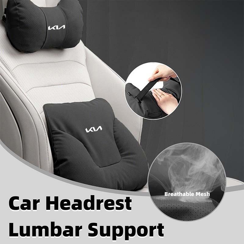 Car Memory Foam Neck Pillow Comfort Lumbar Cushion Accessories For KIA Rio K5 K2 Sportage Ceed Sorento Picanto Stinger Soul
