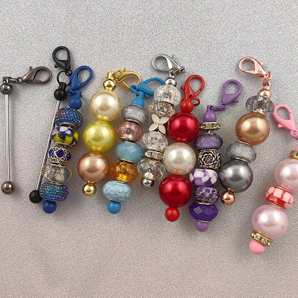 Multipurpose 20 Pieces Metal Rods Charm for Earrings and Necklaces Jewelry Making Stylish Sturdy Tone with Eye Pins