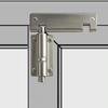 Sliding Glass Door Lock Stainless Steel Security Latch With Screws Child Safety Sliding Glass Door Locks For Window Closet Home