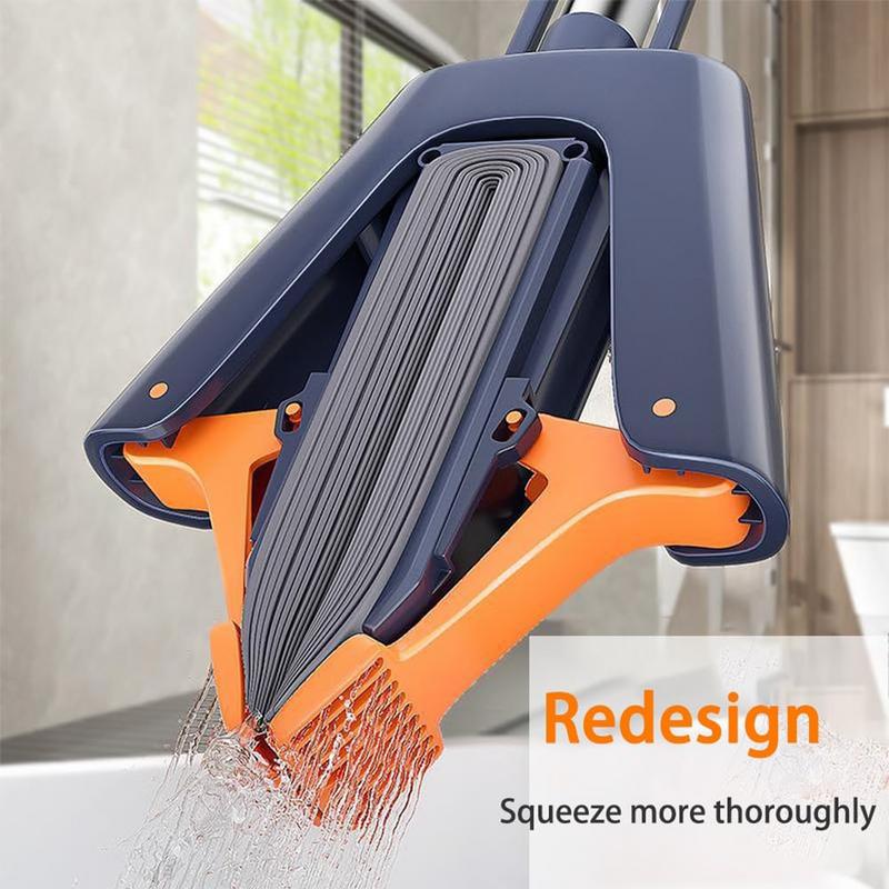Floor Roller Mop Adjustable Handle Floor Roller Mop In PVA Sponge Efficient Cleaning Absorbent Sponge Mop For Hardwood Tile