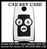 New 3 Buttons TPU Car Key Case Cover Shell Keychain For Honda CRV HRV Jazz Odyssey Civic Fit Accord For Acura TL TSX ZDX RSX CRZ