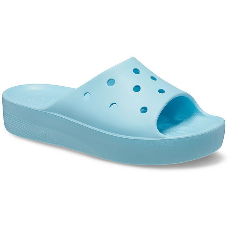 Crocs Cloud Breathable Non-Slip Sports Slippers Women slippers Blue 208180-411
