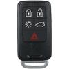 5 Buttons Remote Control Keychain Key Case Car Key Protection Case for Volvo XC60 S60 S60L V40 V60 S80 XC70