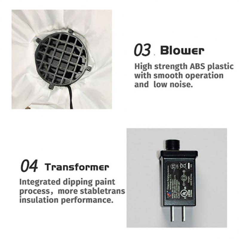 Christmas Decoration Inflatables Beach Snowman With LED For Xmas Party Indoor Outdoor Courtyard Props Ornament