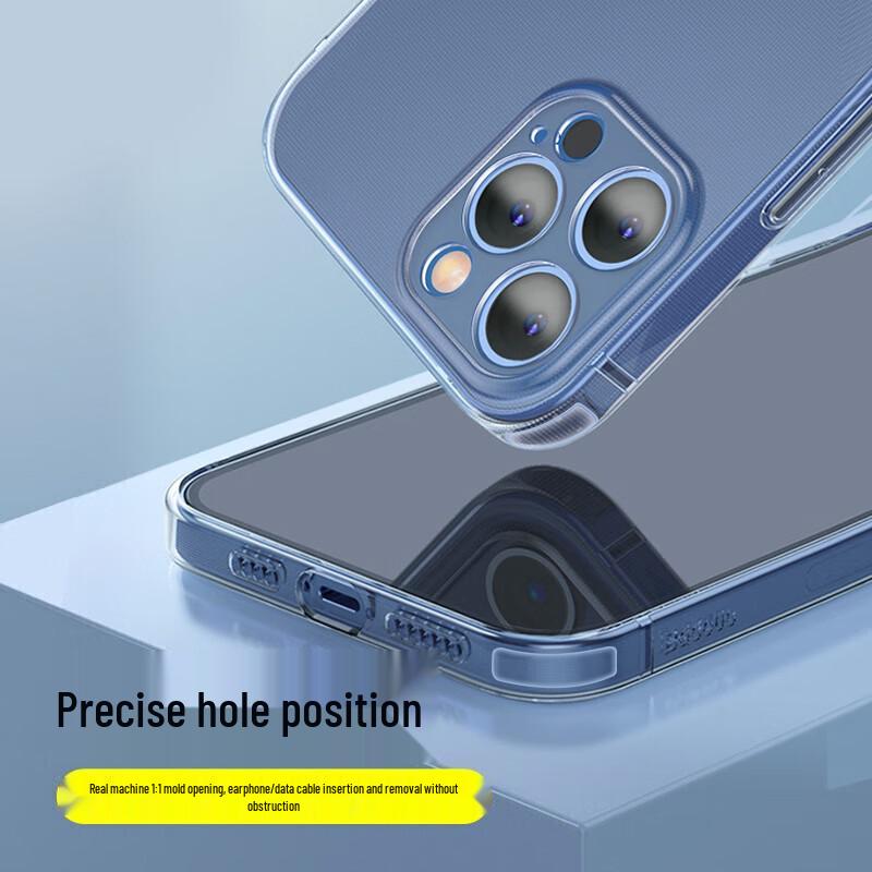 Baseus Transparent Anti-Drop Soft TPU Phone Case for iPhone