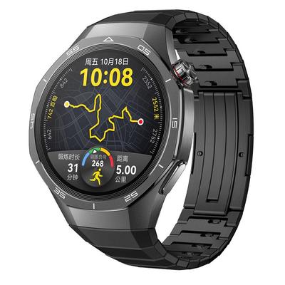 Pro Huawei Watch GT 5 Pro 46mm/GT 5 46mm Pásek Nastavitelný Řemínek na hodinky z titanové slitiny