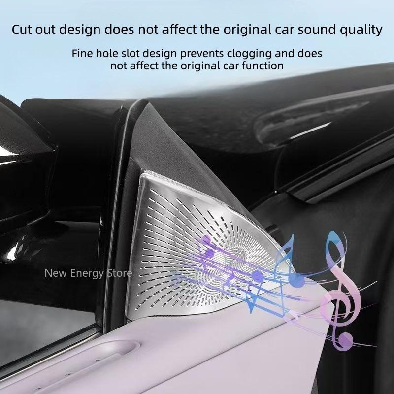 For Avatr 06 Door Front Triangle A-pillar Horn Decoration Protection Cover Dust Cover Modify Accessories