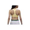 Jordan Logo Print Moderate Support Solid Full-Coverage Sports Bra Women Underwear Light-Yellow FB6873-821