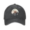 MTN LP Mountain Men Women Baseball Caps Distressed Cotton Caps Hat Retro Outdoor Activities Headwear