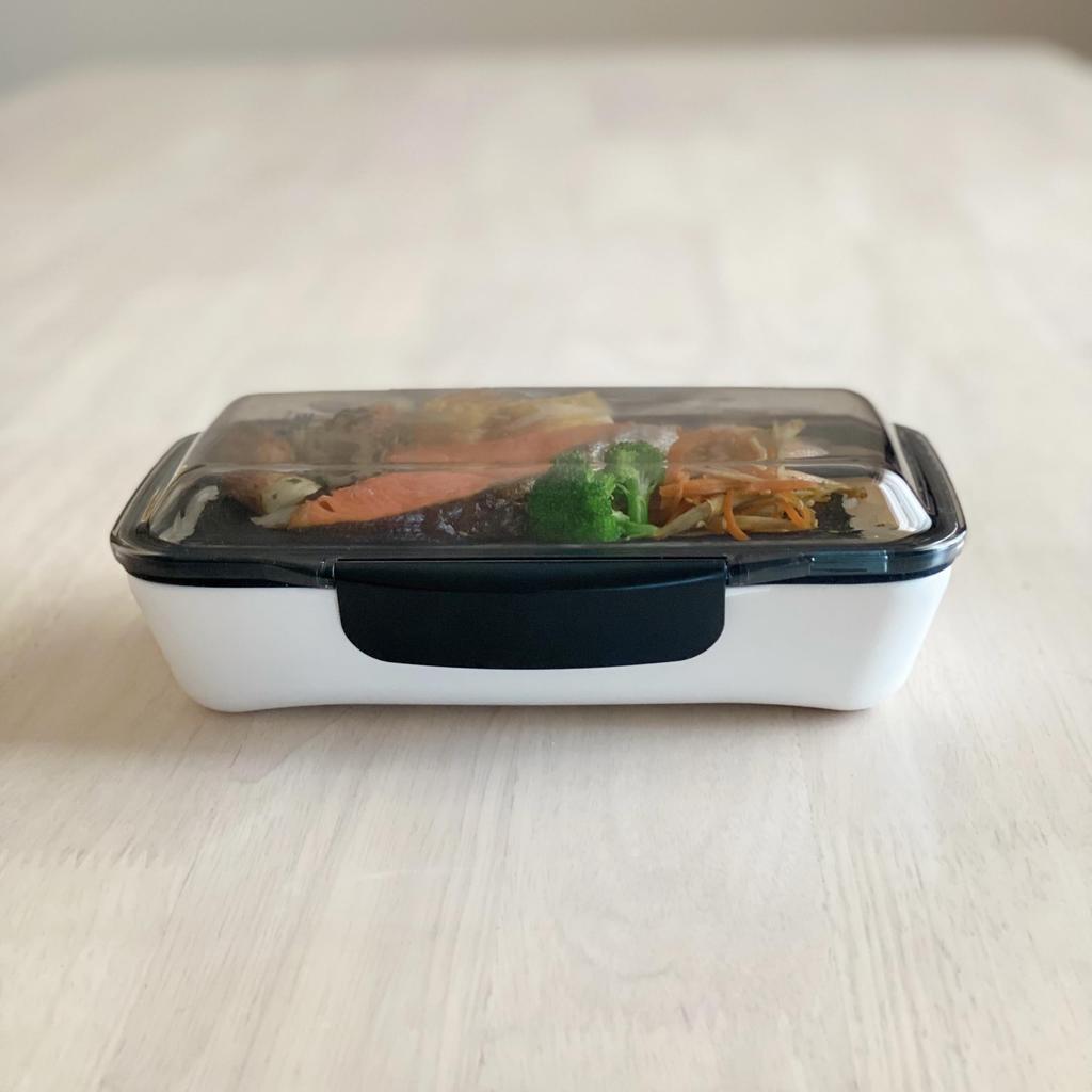 25 EDGE Dome Einetagiger Lunchbehälter 750ml Schwarz