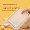 Biodegradable Corn Starch Divided Takeout Box