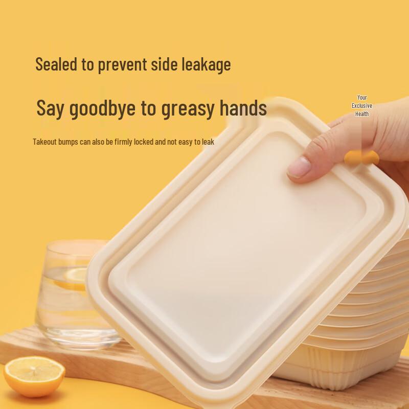 Biodegradable Corn Starch Divided Takeout Box