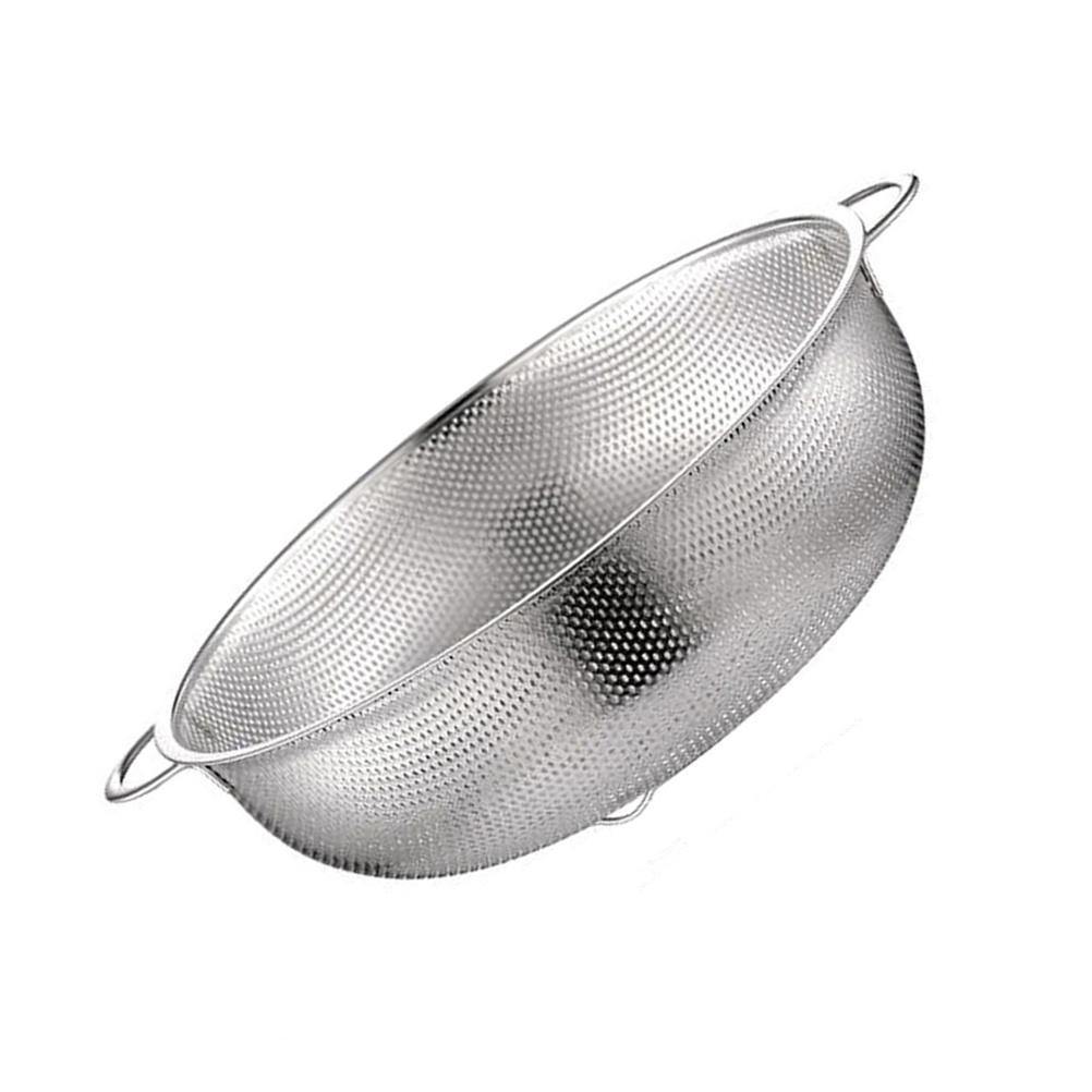 Stainless Steel Drain Basket for Kitchen Vegetable Fruit Washing Storage Baskets Pasta Strainer Colander Rice Cookware Tools