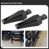 Motorcycle Foot Pegs Phantom Male Mount Footrest Pedals for Harley Sportster 883 Dyna Street Bob Fatbob Touring Road Glide Street Glides Fat Boy