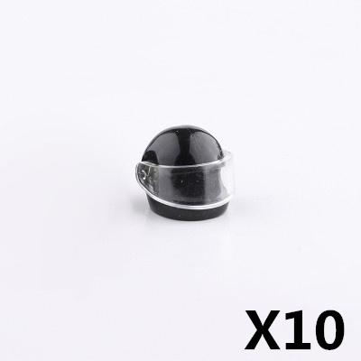 Military Soldier Figure Helmet Building Block Motorcycle Racing hat Cape cap Building Block Weapon Accessories Gift Toy Kid J052