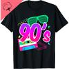 1990's 90s Retro I Heart The Nineties T-Shirt Cotton Funny Shirt Unisex Summer Streetwear Tops Casual Camiseta Hombre