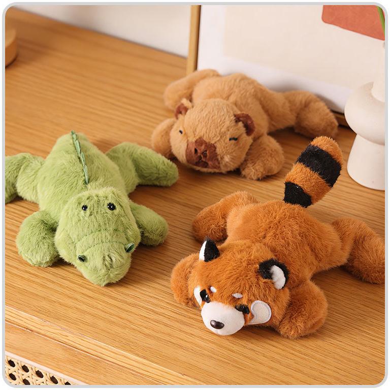 Cute Lying Animal Plush Toys, Multiple Styles Available