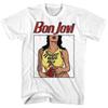 Bon Jovi Slippery When Wet Cartoon Men's T Shirt