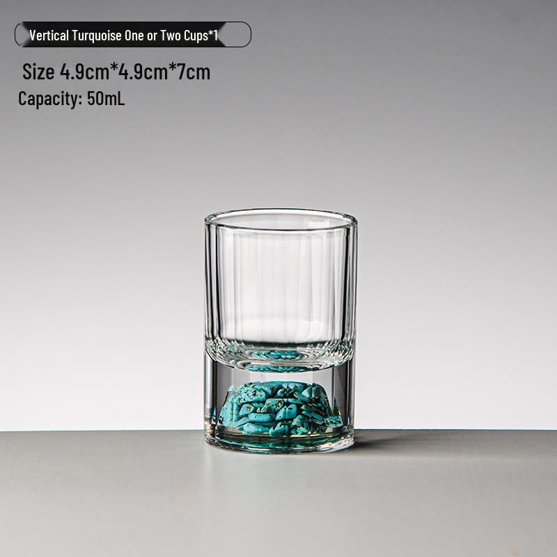 Elegant Crystal Wine & Liquor Glass Set - High-End Drinkware Collection