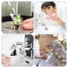 Stainless Steel 1080°Swivel Robotic Arm Swivel Extension Faucet Aerator Kitchen Sink Faucet Extender for Home Kitchen Bathroom