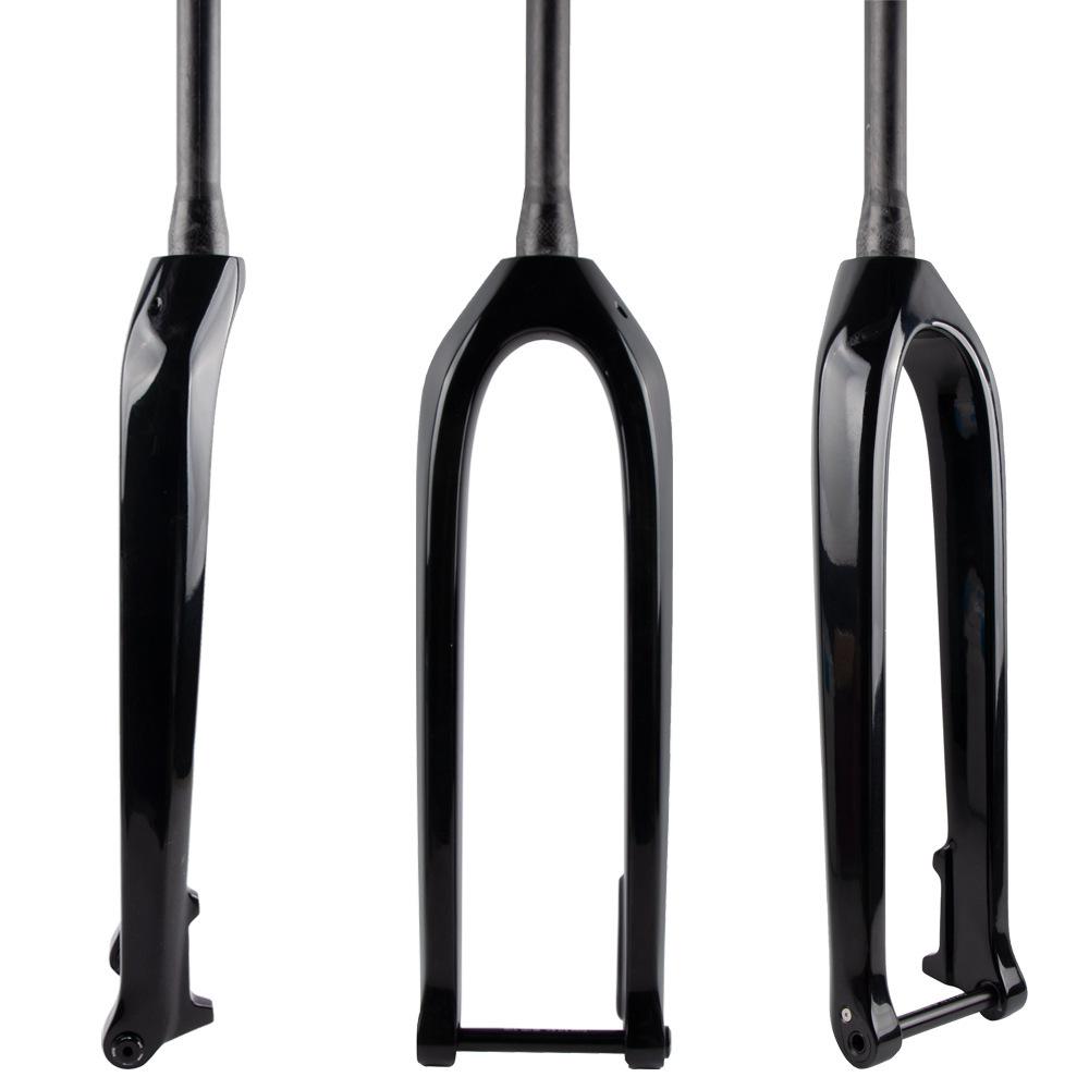 Full Carbon MTB Front Fork for 29er 27.5 Tapered Tube Thru Axle Lightweight Mountain Bike Bicycle Parts