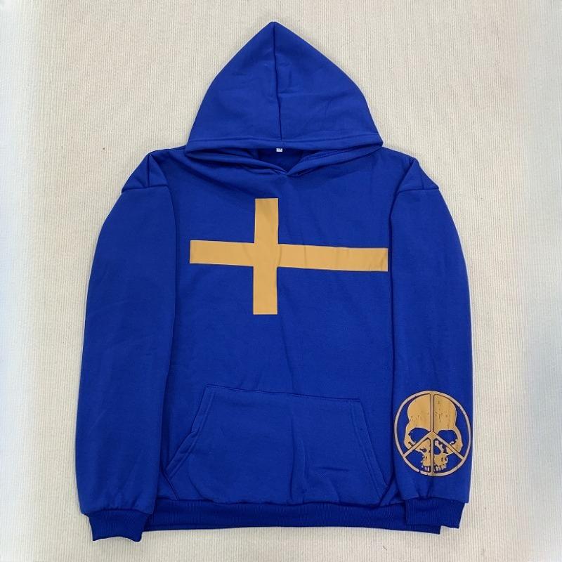 Y2K Autumn and Winter Fashionable and Cool Personalized Printed Hooded Sweatshirt