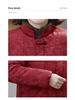 Women's 2025 Winter Plush Cotton Jacket – Petite, Middle-Aged, Short, Thick, Warm Outerwear