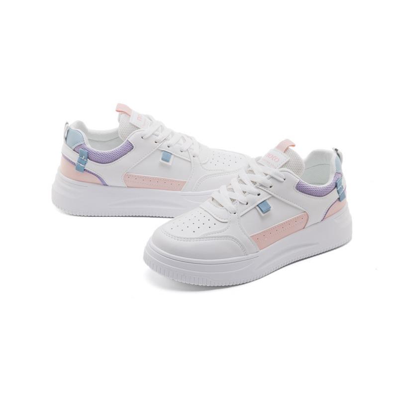 Women's Versatile Soft Sole Non Tiring Sports Shoes Women's Thick Sole Casual Shoes Board Shoes