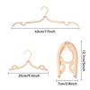 10 Pcs Travel Folding Hangers Cruise Ship Essentials Accessories Portable Household Multi Clothes Hanger Foldable Drying Rack