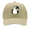 Cappellino da Baseball Carino con Stampa di Pinguino Stiloso Nero con Zampe Gialle Becco Perfetto per la Pesca all'Aperto Cappellino da Baseball Sandwich