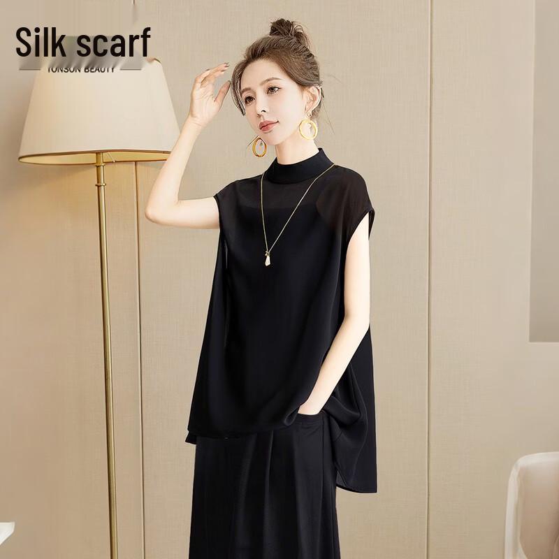 Women s Loose Half-High Collar Pullover Shirt
