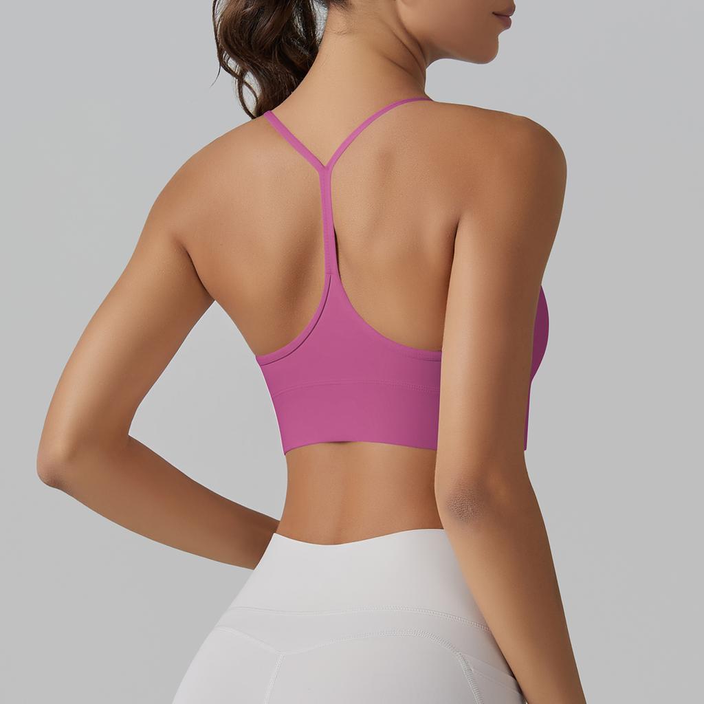 Nessaj Beauty Back Yoga Bra Fashion Sports Underwear Running Fitness Vest
