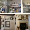 Wooden Letter Alphabet Word Free Standing Wedding Party Home Decoration Party Gift