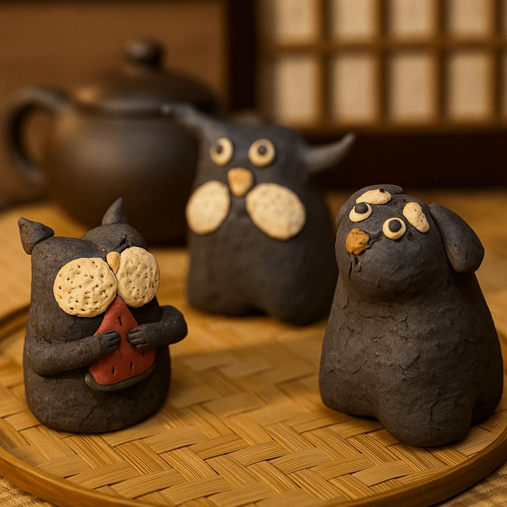 Cute Puppy Decoration Cartoon Decorative Ornaments Creative Miniature Figurines Gift