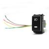 1 PC Car LED Fog Light Radar Power On Off Camera Mirror Switch Push Button For Nissan Patrol Y62 Qhashqai Tiida X-TRAIL