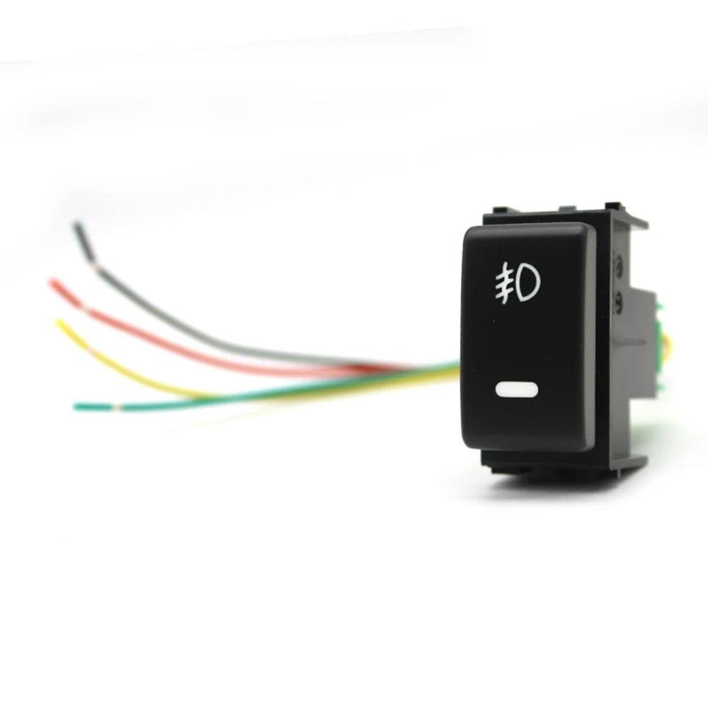 1 PC Car LED Fog Light Radar Power On Off Camera Mirror Switch Push Button For Nissan Patrol Y62 Qhashqai Tiida X-TRAIL
