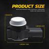 4X 23428268 White Parking Assist Sensor for Silverado Chevy Cadillac GMC EOA