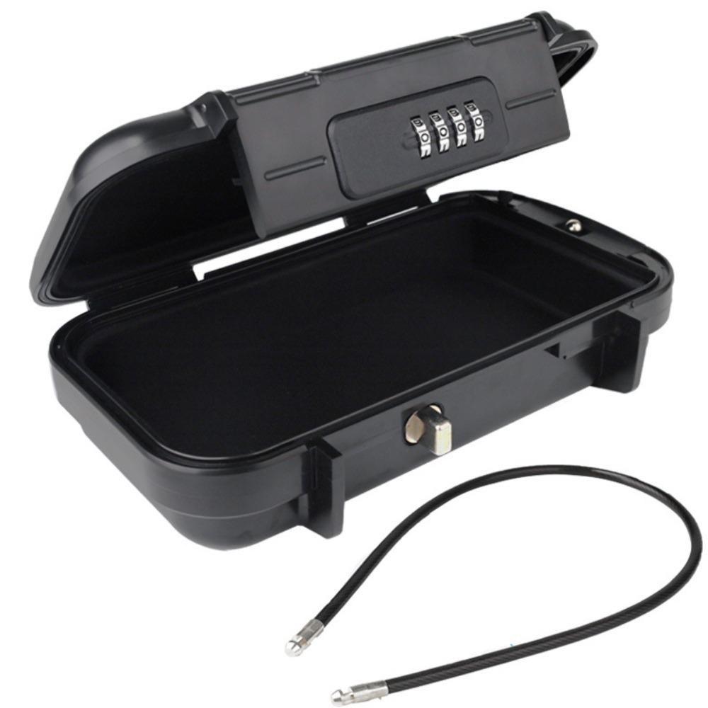 

Large Capacity Portable Safe Box Waterproof Design Combination Security Case Beach Use Style A