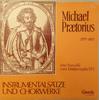 LP Record MICHAEL PRAETORIUS  KAMMERMUSIKKRE  Michael Praetorius  Instrumentals CMS30044 Camerata 1971 Germany Classical Used