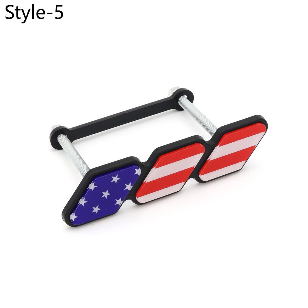 

3 цвета решетка значок трехцветная эмблема CHR полоса воздухозаборник автомобильные аксессуары Style-5